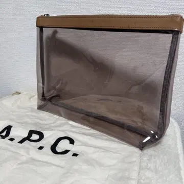 A.P.C. 아페쎄 클리어백 클리어클러치 소가죽 백 포함