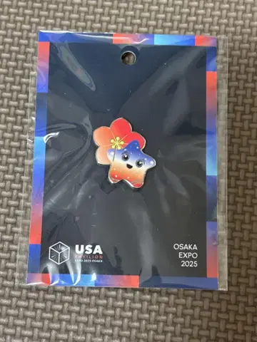 오사카 만박 한정판 미국관 OSAKA EXPO 2025 USA 핀 배지