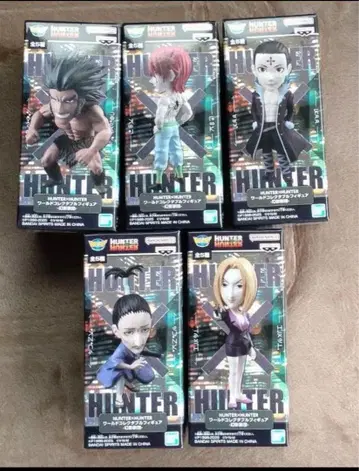 HUNTER x HUNTER 월드 컬렉터블 피규어 환영여단 전 5종류