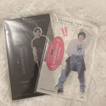 JO1 카와니시 타쿠미 BEYOND THE DARK 아크릴 스탠드 세트