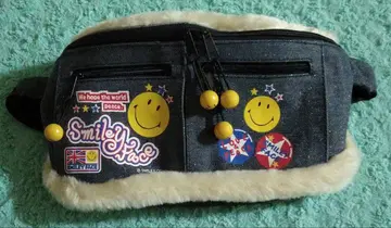 y2k 90s 스마일 스마일리 힙색 웨스트 파우치