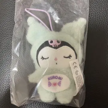 산리오 KUROMI 시크릿 마스코트 전신 수트 그린
