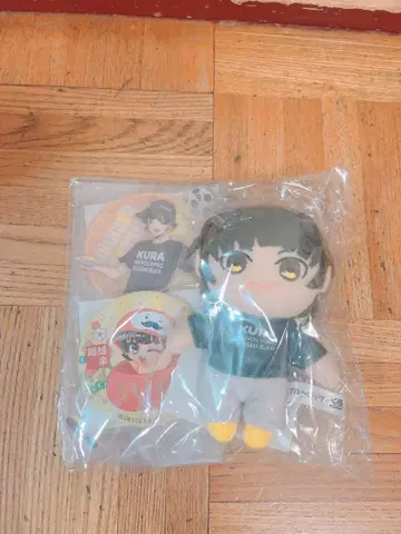 블루 록 호쿠라 카이 쿠라스시 캔뱃지 아크릴 스탠드 봉제 인형