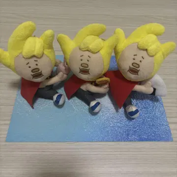 봉제 인형 마스코트 3개 세트 소너 포켓