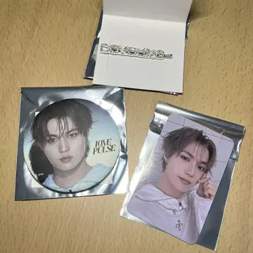 TREASURE 도영 헤어핀 캔뱃지 트레이딩 카드 3종 세트