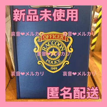 미사용 새상품 usj 유니버셜 바이오하자드 바인더