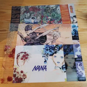 [ 미사용 ] 캐릭터 아트 북커버 NANA.테가미바치.NARUTo