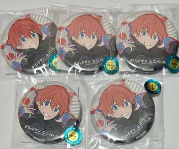 그리드맨 다이나제논 최애 복권 캔뱃지