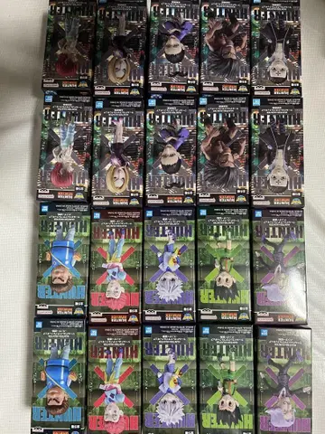 헌터x헌터 월드 컬렉션 시험 환영여단 컴프 세트x2