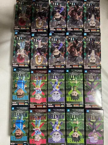 헌터x헌터 월드 컬렉션 시험 환영여단 컴프 세트x2