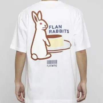 FR2 FRAN RABBITS 빅 로고 T셔츠 M 사이즈