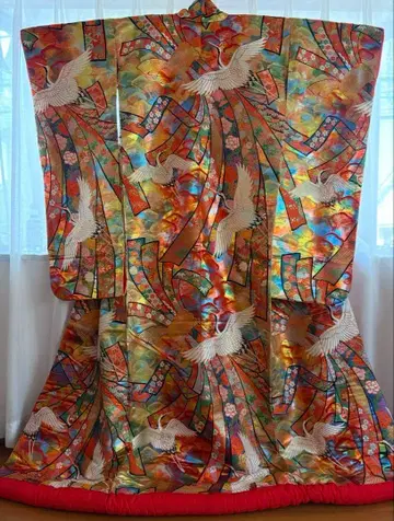 이로 우치카케 신부 의상 노시메