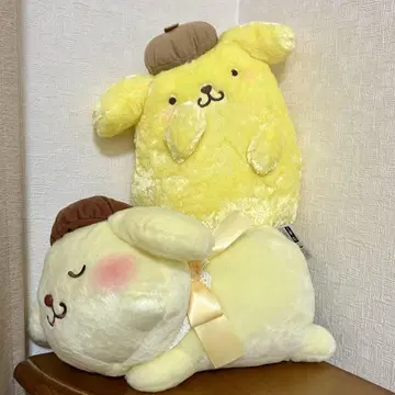 산리오 폼폼푸딩 봉제 인형 2세트