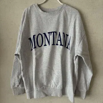 수영장 스튜디오 알비에 MONTANA 프린트 맨투맨 M