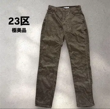 새상품급 23구 denim 스트레치 레이온 벨로아 원단 38 사이즈