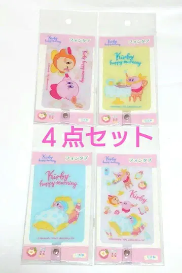 별의 커비 폰 탭 와돌디 스마트폰 액세서리 해피 모닝