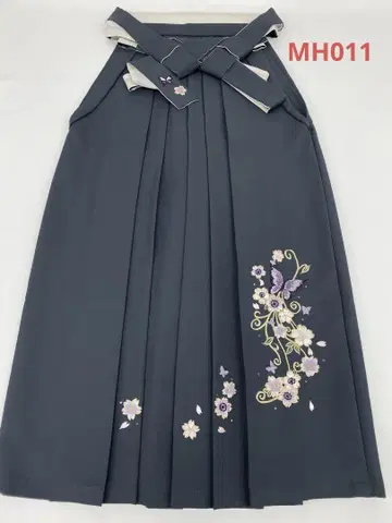 안돈 하카마 스톤 자수 폴리에스테르 끈아래 98cm