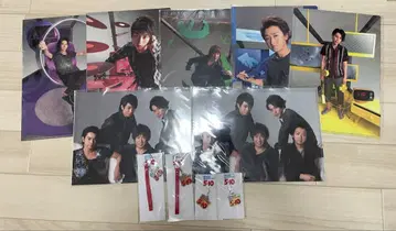 ARASHI 5 x 10 클리어 파일 회장 한정판 참 에코백