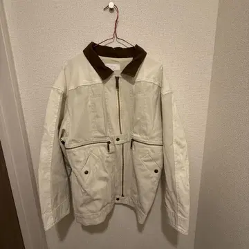 [ 미착용 새상품 ] Moussy 바이컬러 워크 자켓