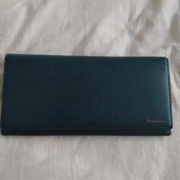 Paul Smith 다크 그린 x 오렌지 하우 장지갑