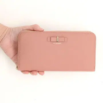질스튜어트 JILLSTUART 장지갑 리본 핑크