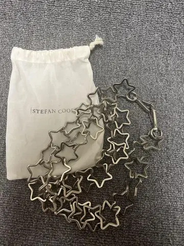 Stefan Cooke Star Strap 지갑 체인 110cm