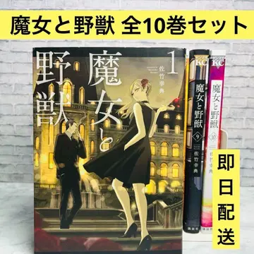 마녀와 야수 전 10권 세트 사타케 유키노리 초판 있음
