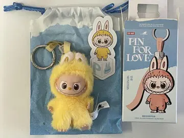 LABUBU PIN FOR LOVE 봉제 인형 펜던트 P