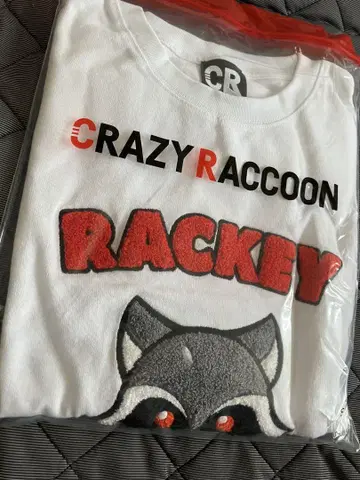 CRAZY RACCOON RACKEY 티셔츠