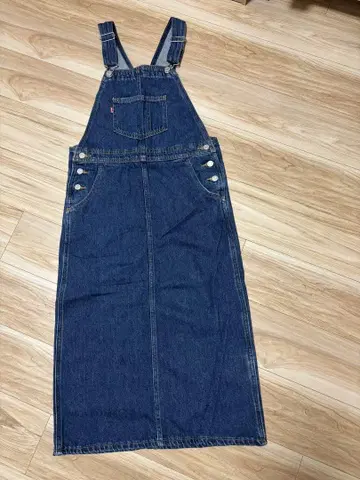 Levi's 리바이스 데님 오버롤 스커트 살로펫 스커트 S 사이즈
