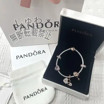 PANDORA 판도라 로즈 골드 매혹의 은하 팔찌