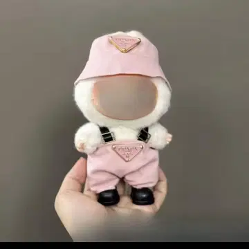 즉시 발송! [하자품] Labubu 봉제 인형 의상 핑크 2세트