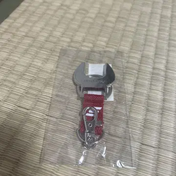 스패너형 빨간색 나일론 키링 스냅온