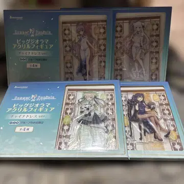 Summer Pockets 빅 디오라마 아크릴 피규어 전종 세트