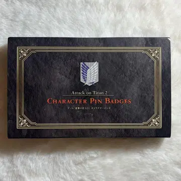 캐릭터 핀즈 8종 진격의 거인 2 TREASURE BOX 보물 박스