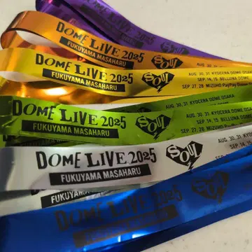 후쿠야마 마사히로 DOME LIVE 2025 컬러 테이프 6색 세트