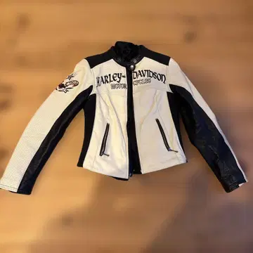 HARLEY-DAVIDSON 천연 가죽 가죽 자켓 S 사이즈 여성용