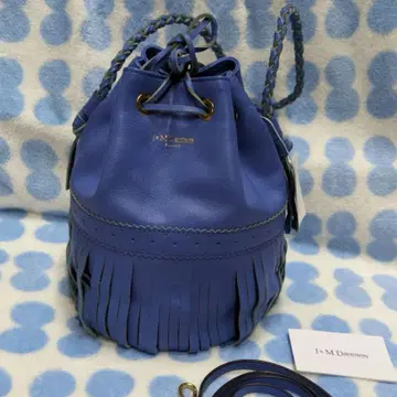 미사용 새상품 J&M Davidson 카니발 M 블루 계열