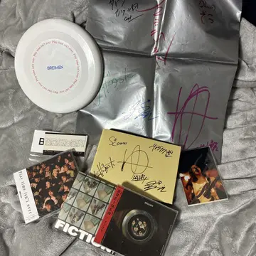 BREIMEN CD 세 종류 친필 사인 사진 앨범 프리스비 등