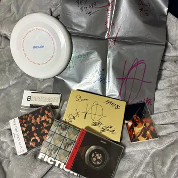 BREIMEN CD 세 종류 친필 사인 사진 앨범 프리스비 등