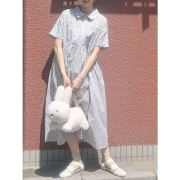 merryjenny tulip 셔츠 원피스 퍼플