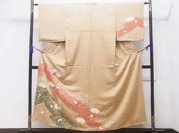 호몬기 자수 시보리 지가에에다바나몬 금실 일품