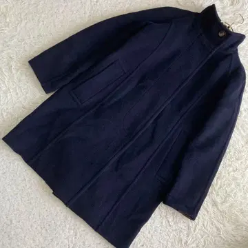 MACKINTOSH LONDON 울 코트 네이비 40 깔끔한