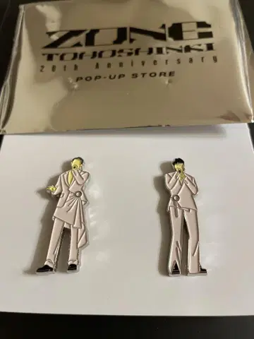 동방신기 ZONE POPUP 니코이치핀즈