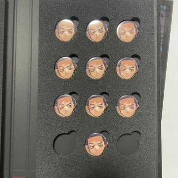 신소 히토시 캔뱃지