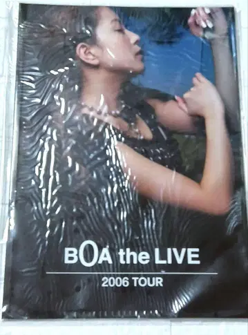 미개봉 BoA 팜플렛 BoA the LIVE 2006 TOUR