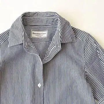 Deuxieme Classe 두지엠 클라세 셔츠 스트라이프 S