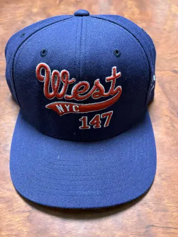 West NYC 147 야구 모자 네이비