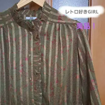 [ 새상품급 ] 레트로 원피스 올 패턴 원피스 빈티지 원피스
