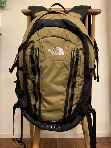수회 사용만 THE NORTH FACE BIG SHOT 백팩 브라운